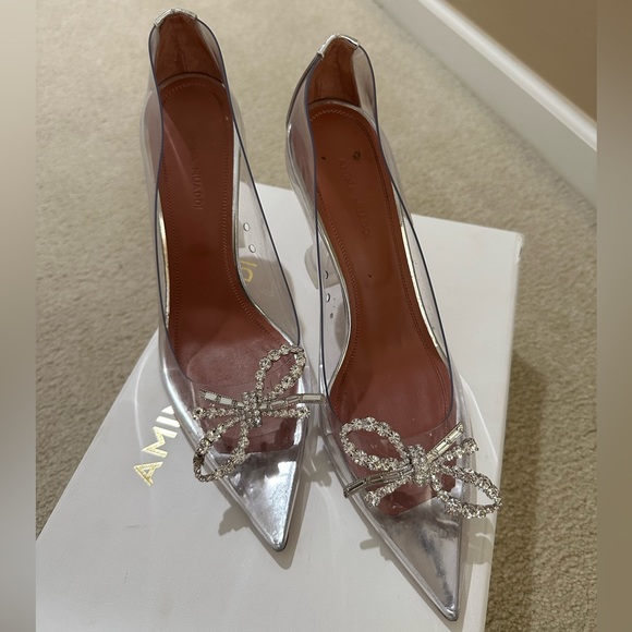 Amina Muaddi Shoes - 100% authentic Amina Muaddi Rosie glass pump